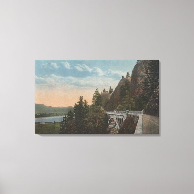 Columbia River, Oregon Canvas Print (Front)