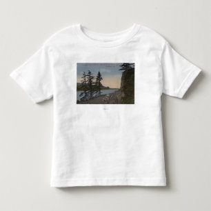 Columbia River, Oregon - Highway West of Oneonta Toddler T-shirt