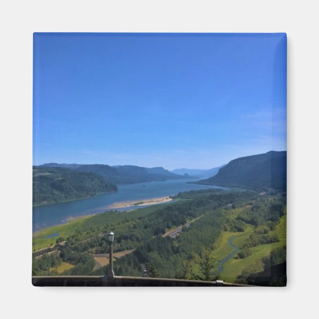 Columbia River, Oregon Magnet (Front)