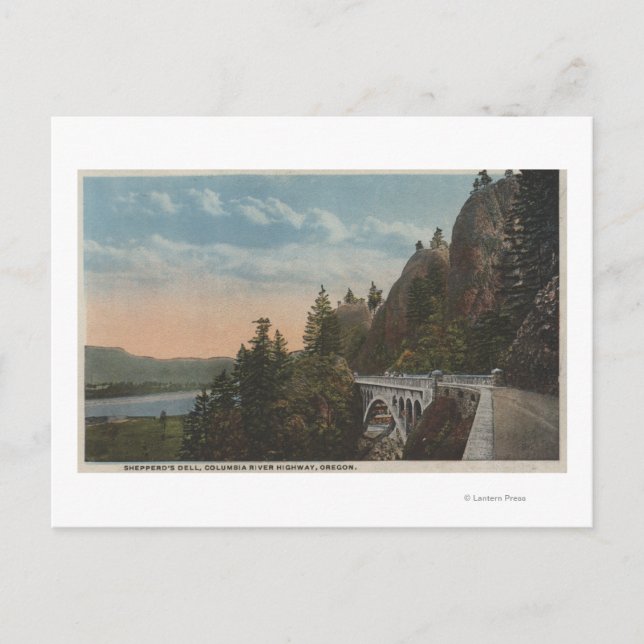 Columbia River, Oregon Postcard (Front)