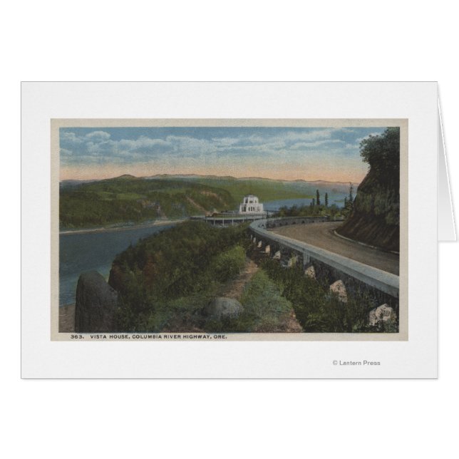 Columbia River, Oregon - Vista House (Front Horizontal)
