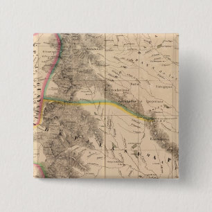 Columbia, South America 8 2 Inch Square Button