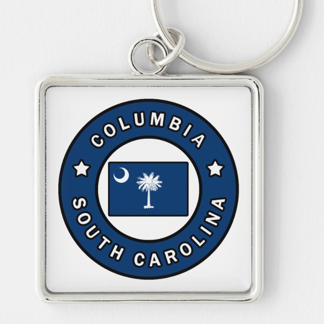 Columbia South Carolina Keychain (Front)