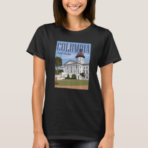 Columbia South Carolina Outdoors Exploring Camping T-Shirt
