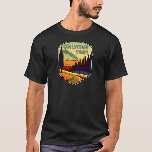 Columbia Trail New Jersey Colours T-Shirt (Front)