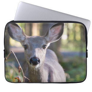 Columbian Black-tailed Doe Washington State Laptop Sleeve