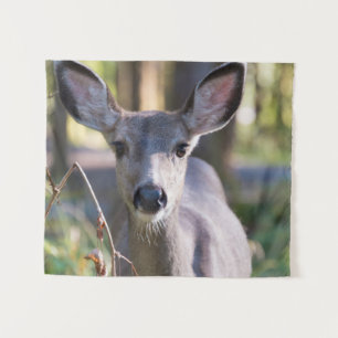 Columbian Black-tailed Doe Washington State Tapestry