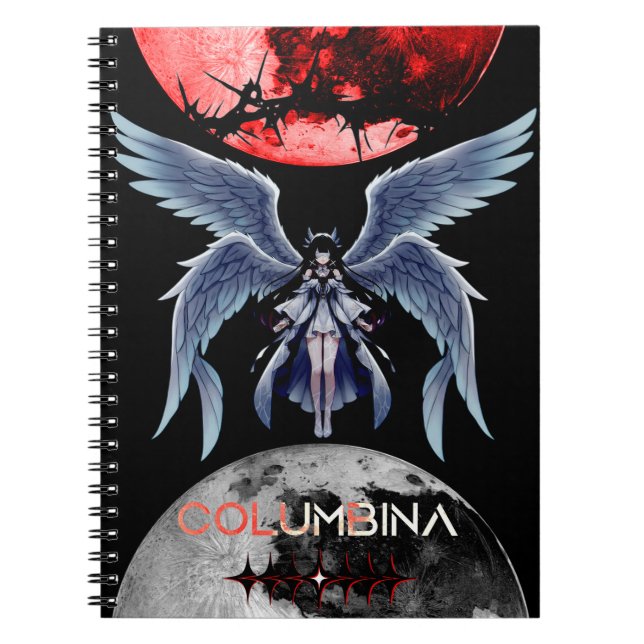 columbina - genshin notebook (Front)