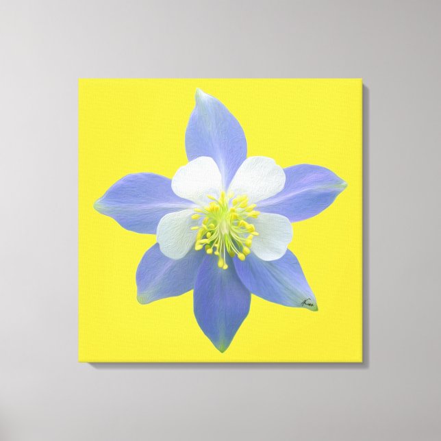 Columbine 2 canvas print (Front)