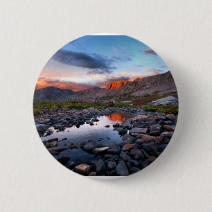 Columbine Basin - Weminuche Wilderness - Colorado 2 Inch Round Button