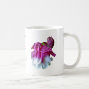 Columbine Floral Wedding Mug to Personalize