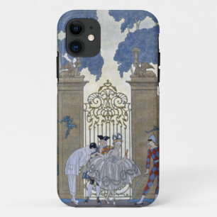 Columbine, illustration for 'Fetes Galantes' by Pa iPhone 11 Case