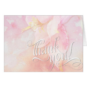 COLUMBINE ROSE FLEURS D'EAU COULEUR SPLASH