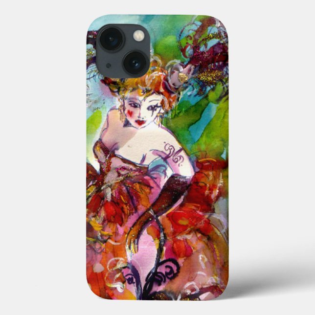 COLUMBINE / Venetian Masquerade Night Case-Mate iPhone Case (Back)