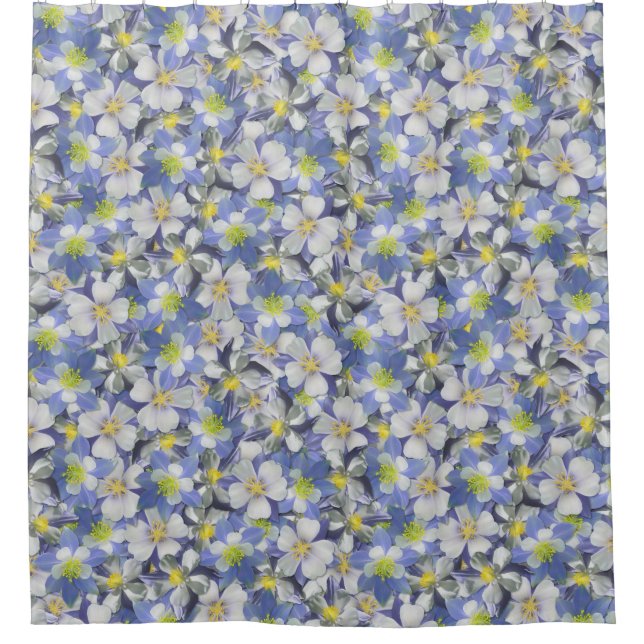 Columbines Seamless Pattern (Front)