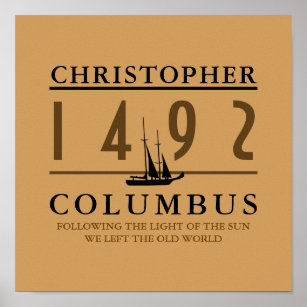 Columbus 1492 poster