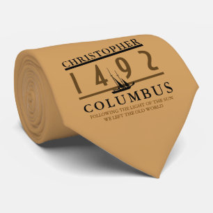 Columbus 1492 tie