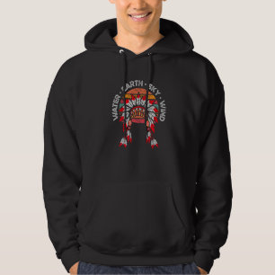 Columbus American Regalia Tribe Ethnic Pride Premi Hoodie