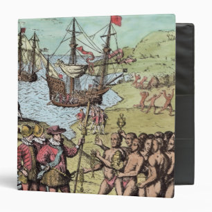 Columbus at Hispaniola Binder