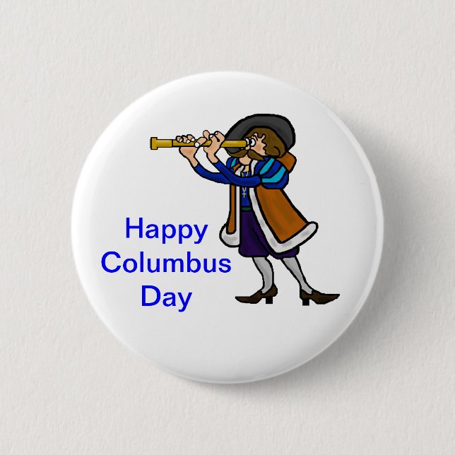Columbus Day Buttons (Front)