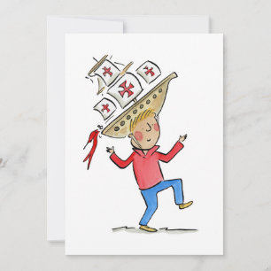 Columbus Day Invitation