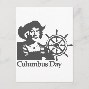 Columbus Day Postcard