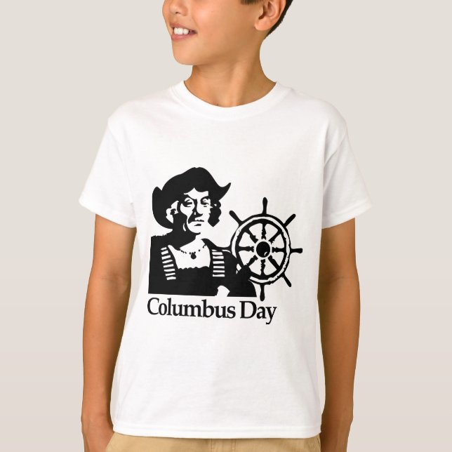 Columbus Day T-Shirt (Front)