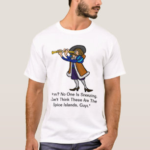 Columbus Day T-shirt -  Spice Islands?