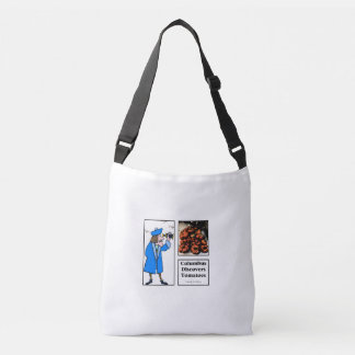 Columbus Discovers Tomatoes Crossbody Bag