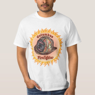 Columbus Firefighter   t-shirt