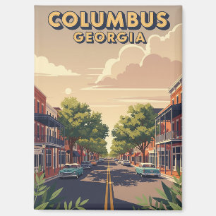 Columbus Georgia Travel Magnet