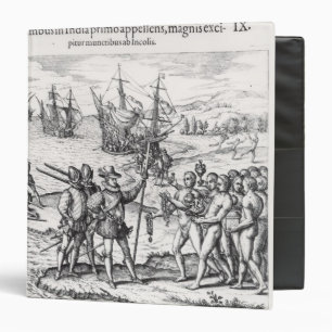 Columbus in What Was First Called India Binder