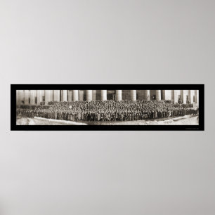 Columbus, OH Anti-Saloon League Photo 1913 Poster
