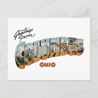 Columbus OH Postcard
