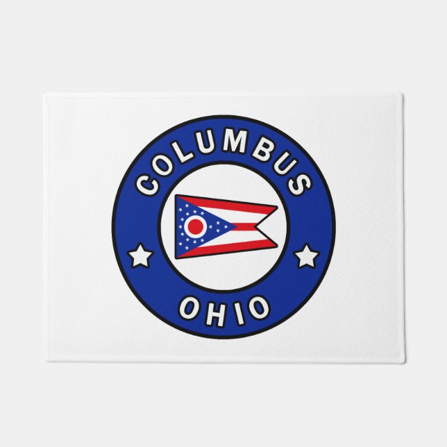Columbus Ohio Doormat (Front)
