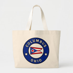 Columbus Ohio Large Tote Bag