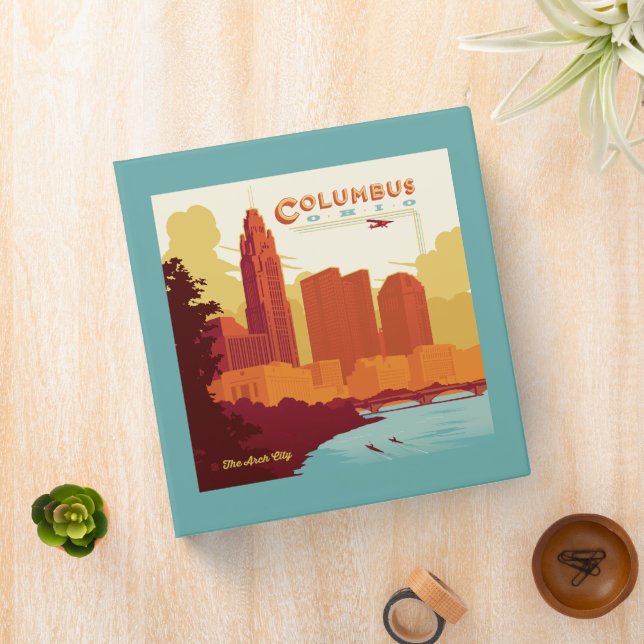 Columbus Ohio | The Arch City Binder (In Situ)