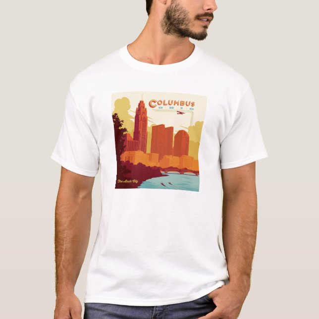 Columbus Ohio | The Arch City T-Shirt (Front)