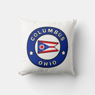 Columbus Ohio Throw Pillow