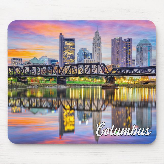 Columbus, Ohio, United States Mouse Pad (Front)
