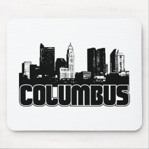 Columbus Skyline Mouse Pad