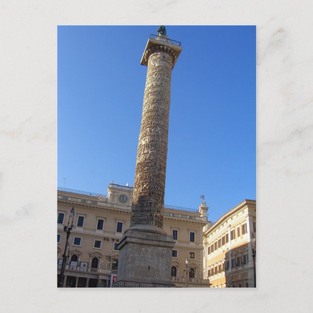 Column Of Marcus Aurelius In Rome Postcard (Front)