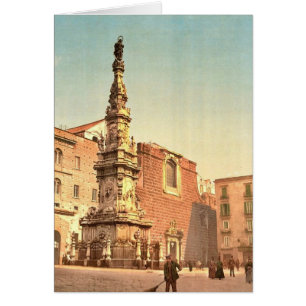 Column of the Virgin, Piazza Trinità Maggior