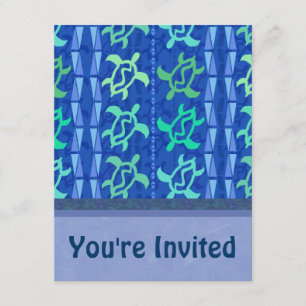 Column of Turtles Invitations