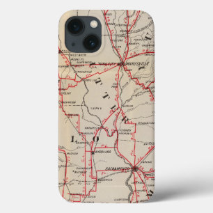 Colusa, Yolo, Napa, Butte, Yuba, Sutter, Solano iPhone 13 Case