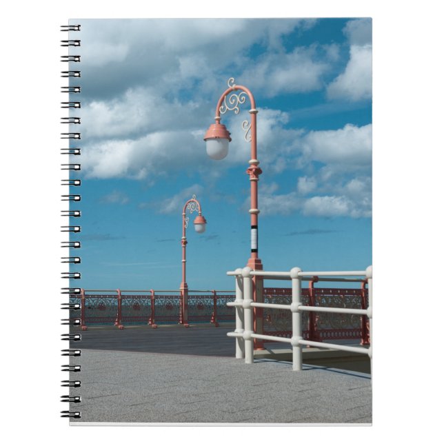 Colwyn Bay Pier Lamps Notebook (Front)