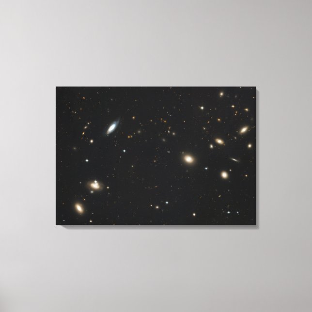 Coma Cluster of galaxies Canvas Print (Front)