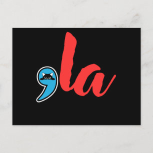 Coma La 2024 Cat Lady Postcard