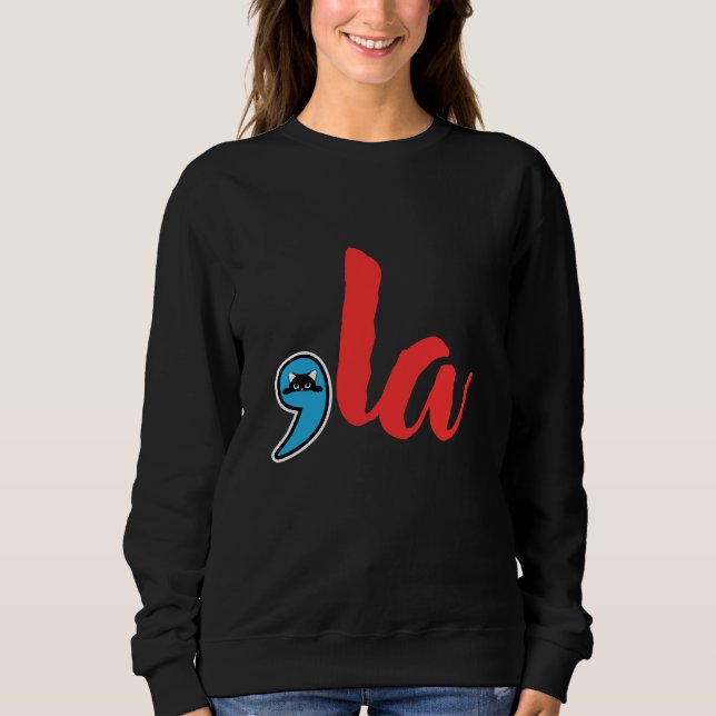 Coma La 2024 Cat Lady Sweatshirt (Front)