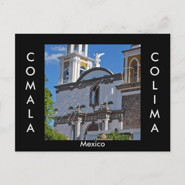 Comala, Colima, Mexique Carte postale (Devant)